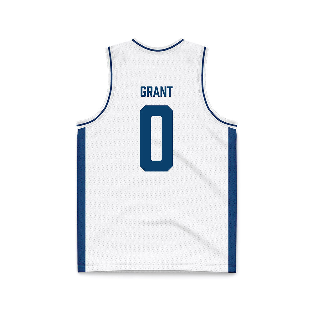 Saint Peter's - NCAA Women's Basketball : Laila Grant - White Basketball Jersey-1