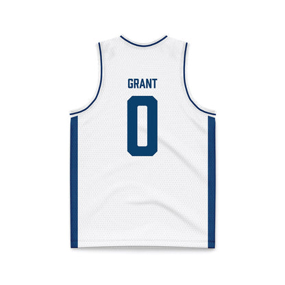 Saint Peter's - NCAA Women's Basketball : Laila Grant - White Basketball Jersey-1