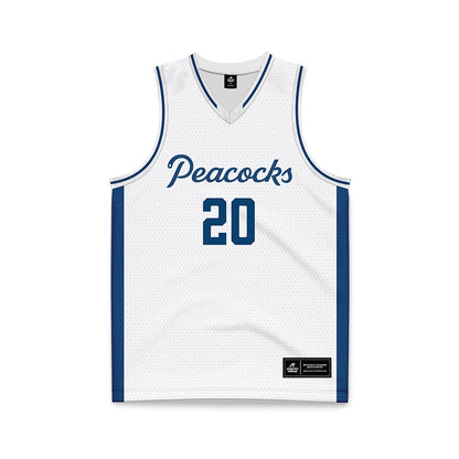 Saint Peter's - NCAA Women's Basketball : Reilly Sunday - White Basketball Jersey-0