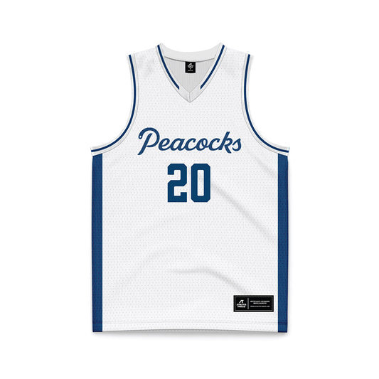 Saint Peter's - NCAA Women's Basketball : Reilly Sunday - White Basketball Jersey-0