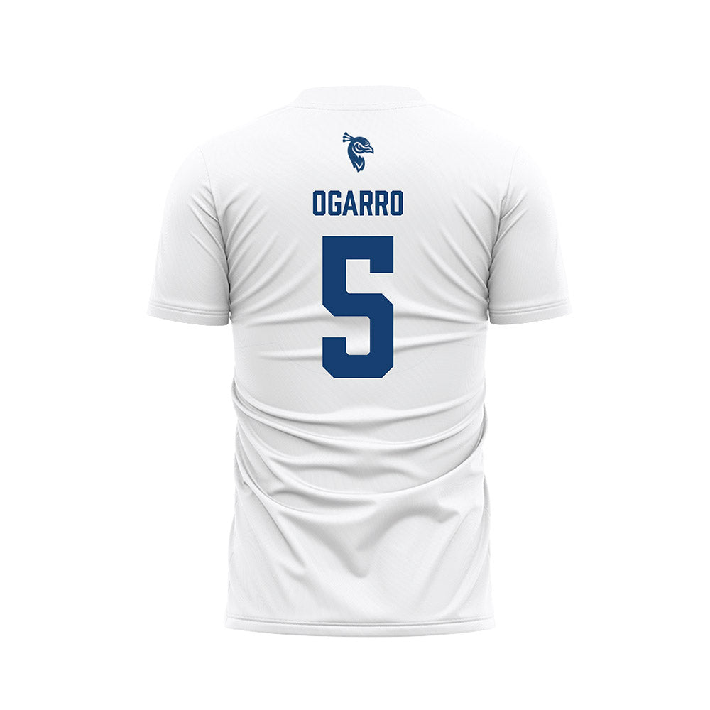 Saint Peter's - NCAA Men's Soccer : Micah OGarro - White Soccer Jersey-1