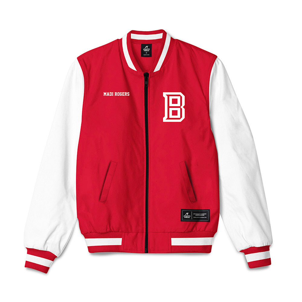 Bradley - NCAA Women's Tennis : Madi Rogers - Bomber Jacket-0