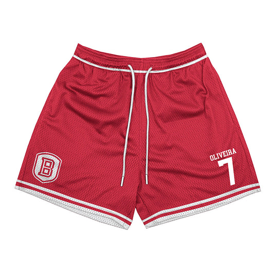 Bradley - NCAA Women's Volleyball : Vitoria Oliveira - Shorts-0