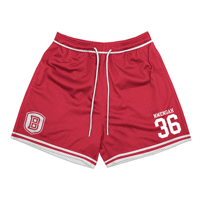 Bradley - NCAA Men's Soccer : Franc Nmengah - Shorts-0