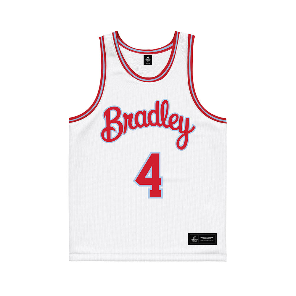 Bradley - NCAA Men's Basketball : Corey Thomas - Basketball Jersey-0