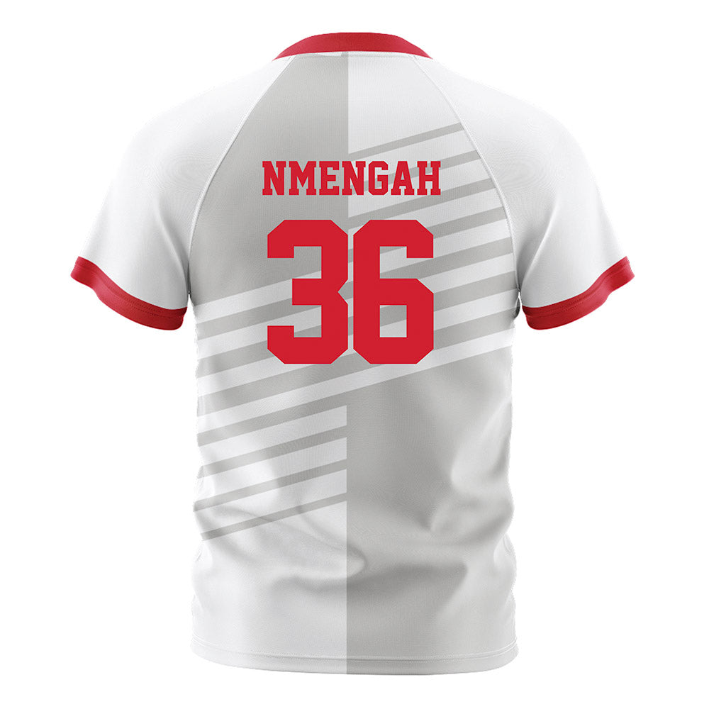 Bradley - NCAA Men's Soccer : Franc Nmengah - Soccer Jersey-1