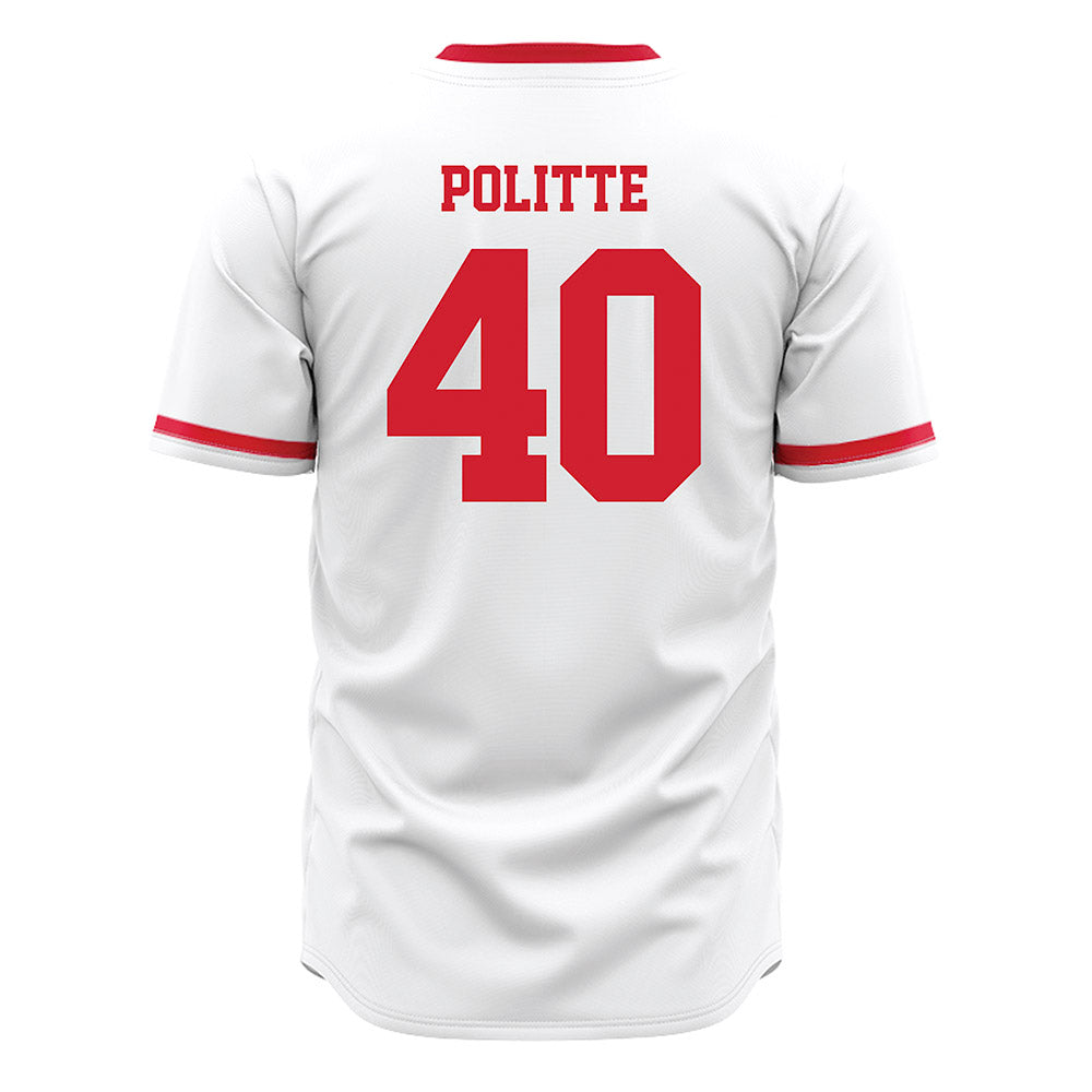 Bradley - NCAA Baseball : Drew Politte - Jersey-1