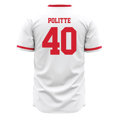 Bradley - NCAA Baseball : Drew Politte - Jersey-1