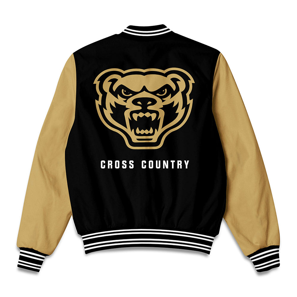 Oakland - NCAA Men's Cross Country : Mamdouh Abukaram - Bomber Jacket-1