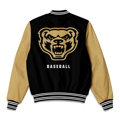 Oakland - NCAA Baseball : Nick Mardis - Bomber Jacket-1