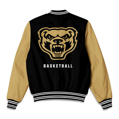 Oakland - NCAA Men's Basketball : Michael Houge - Bomber Jacket-1