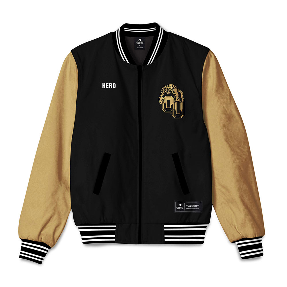 Oakland - NCAA Women's Track & Field : A'naia Herd - Bomber Jacket-0