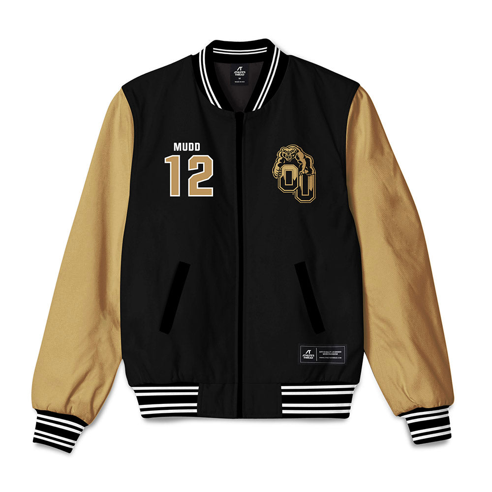 Oakland - NCAA Women's Soccer : Frankie Mudd - Bomber Jacket-0