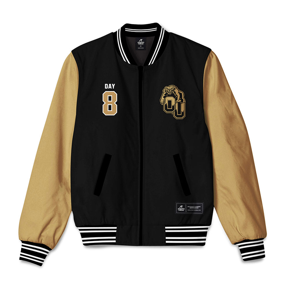 Oakland - NCAA Baseball : Lucas Day - Bomber Jacket-0