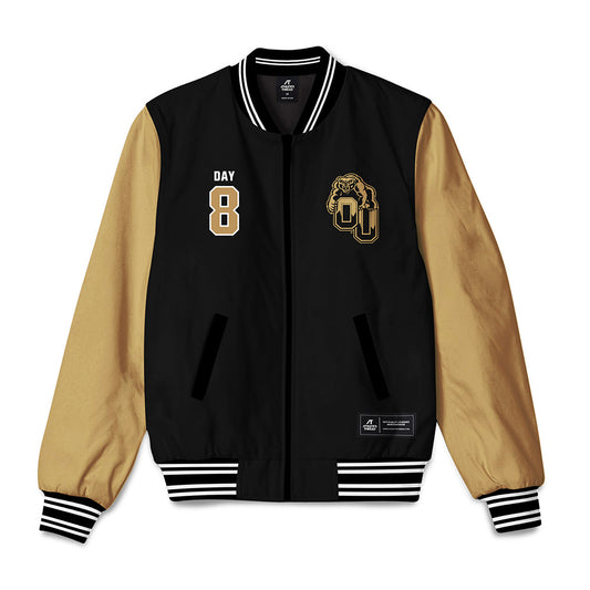 Oakland - NCAA Baseball : Lucas Day - Bomber Jacket-0