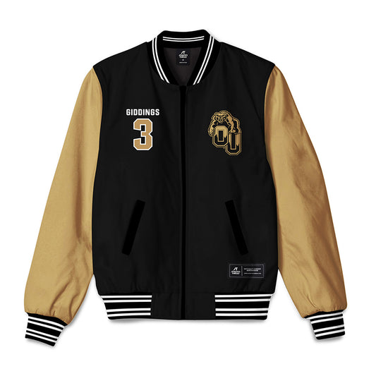 Oakland - NCAA Women's Soccer : Bailey Giddings - Bomber Jacket-0