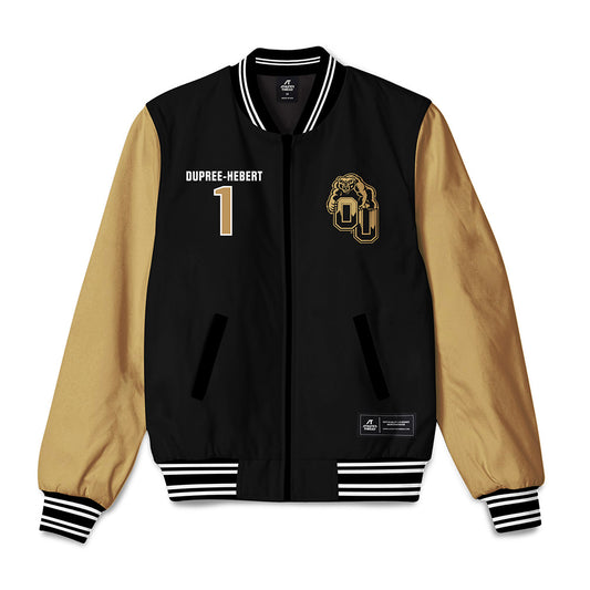 Oakland - NCAA Women's Basketball : Jazzy Dupree-Hebert - Bomber Jacket-0