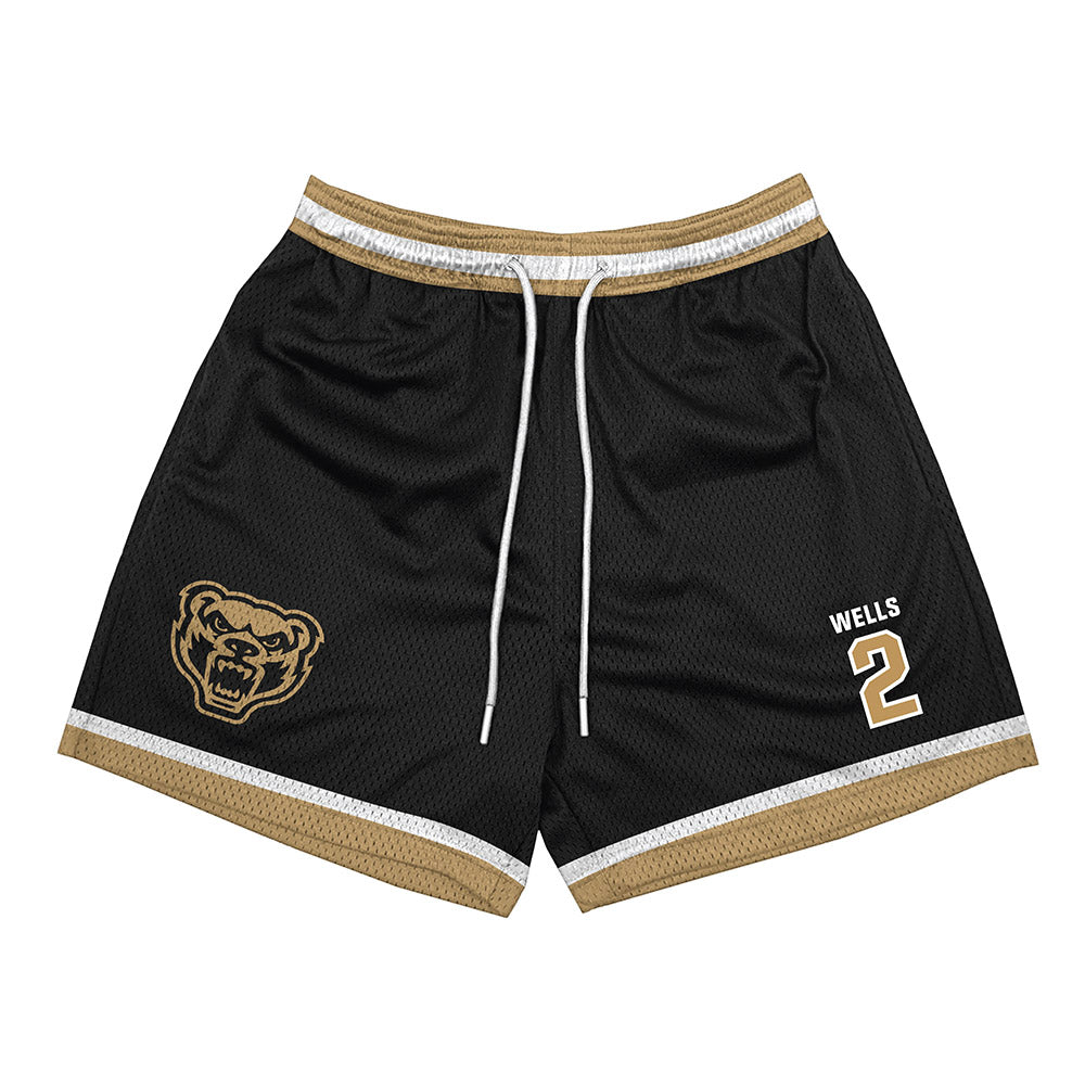 Oakland - NCAA Men's Basketball : Ziare Wells - Shorts-0