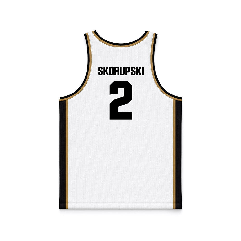 Oakland - NCAA Women's Basketball : Madison Skorupski - White Basketball Jersey-1