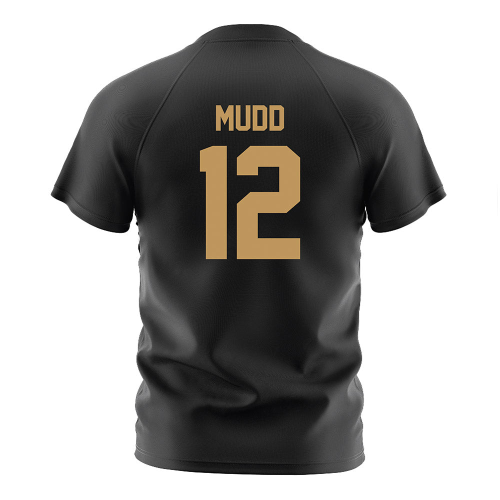 Oakland - NCAA Women's Soccer : Frankie Mudd - Black Soccer Jersey-1