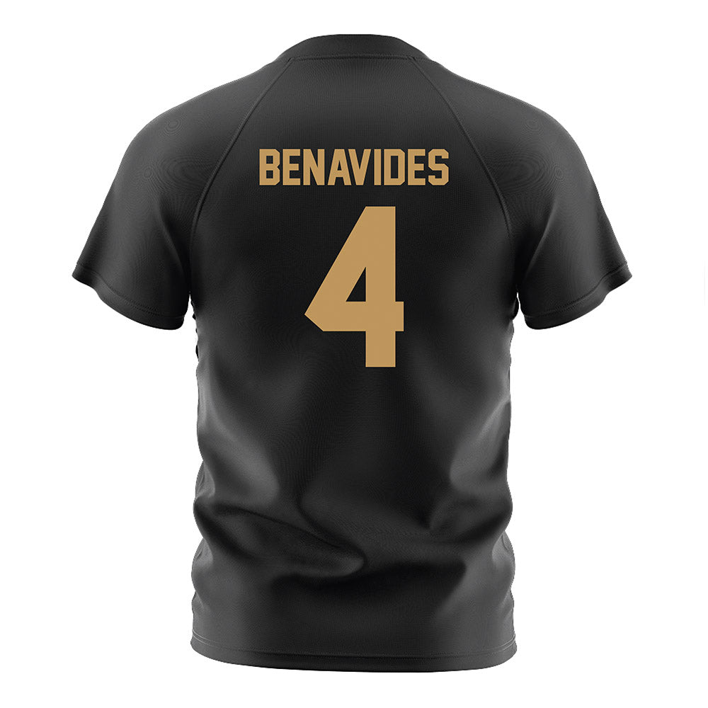 Oakland - NCAA Women's Soccer : Sophia Benavides - Black Soccer Jersey-1