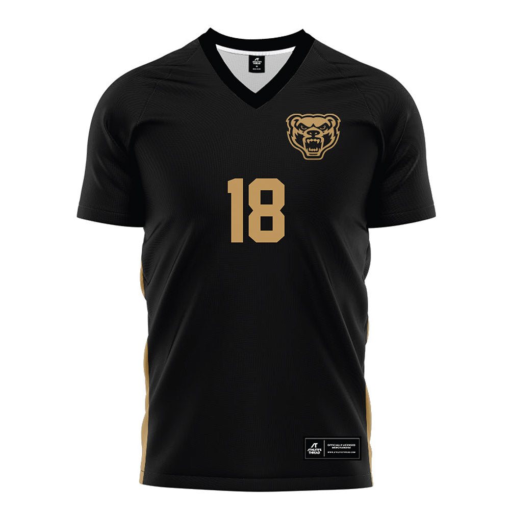 Oakland - NCAA Women's Soccer : Isabella Bierod - Black Soccer Jersey-0