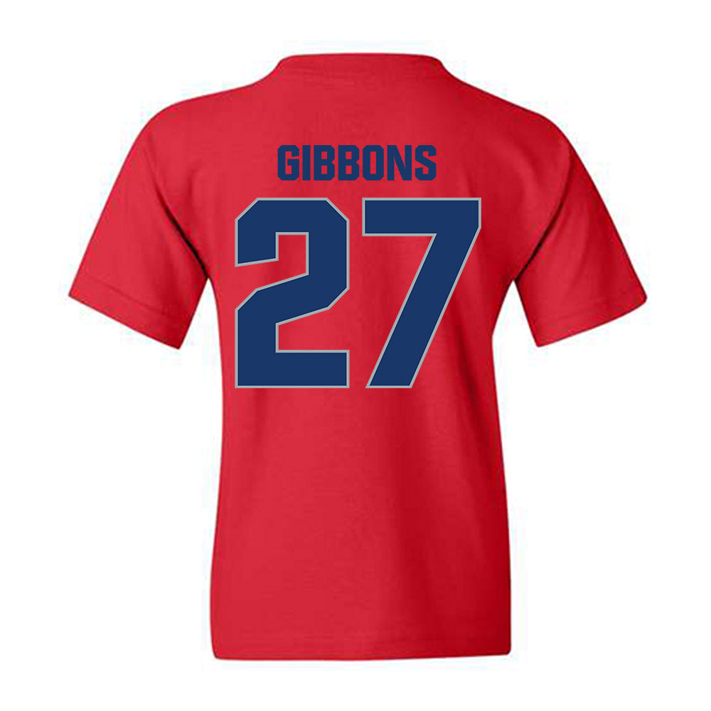Francis Marion - NCAA Acrobatics & Tumbling : Megan Gibbons - Youth T-Shirt-1
