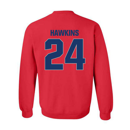 Francis Marion - NCAA Acrobatics & Tumbling : Melody Hawkins - Crewneck Sweatshirt-1
