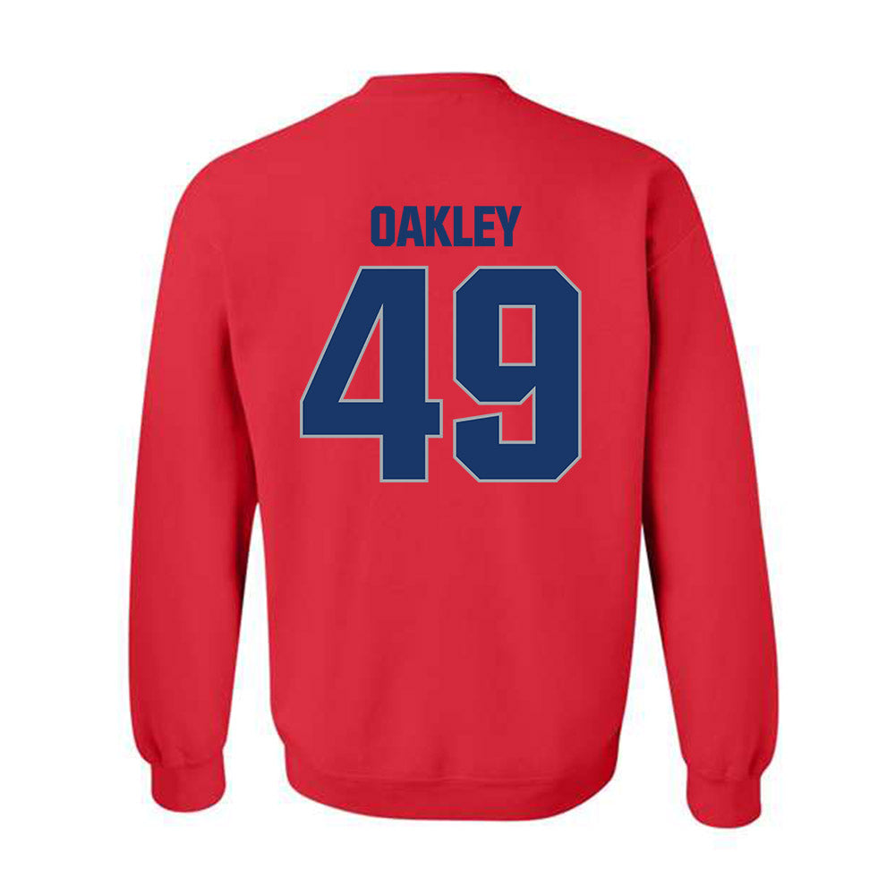 Francis Marion - NCAA Baseball : Caleb Oakley - Crewneck Sweatshirt-1