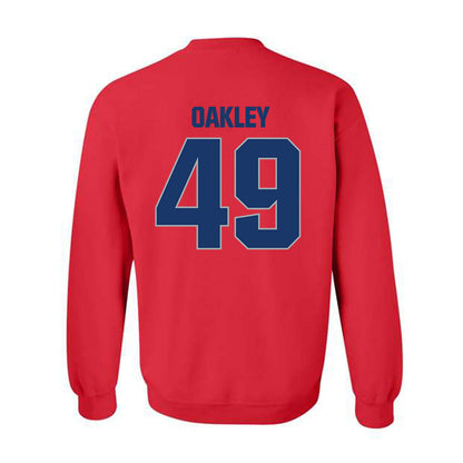 Francis Marion - NCAA Baseball : Caleb Oakley - Crewneck Sweatshirt-1