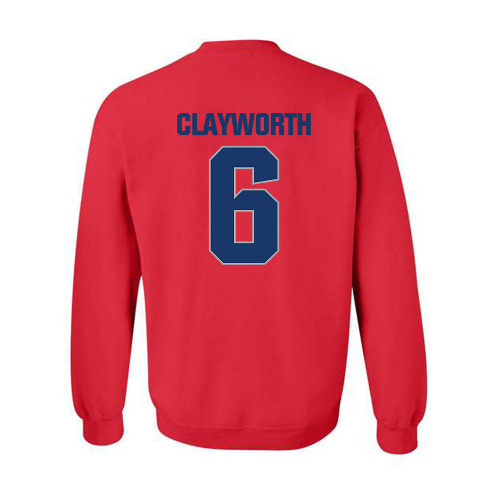 Francis Marion - NCAA Women's Volleyball : Kayla Clayworth - Crewneck Sweatshirt-1