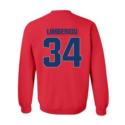 Francis Marion - NCAA Acrobatics & Tumbling : Mia Limberiou - Crewneck Sweatshirt-1