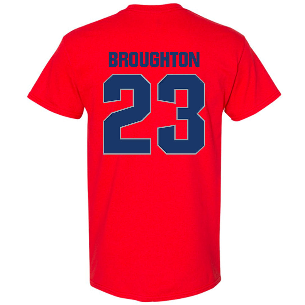 Francis Marion - NCAA Men's Basketball : Jaden Broughton - T-Shirt-1