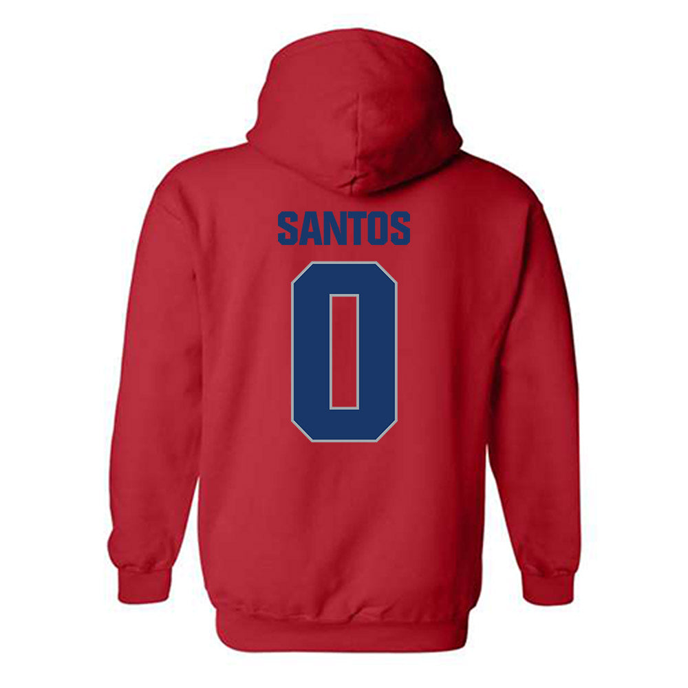 Francis Marion - NCAA Men's Basketball : Troy Santos - Hooded Sweatshirt-1
