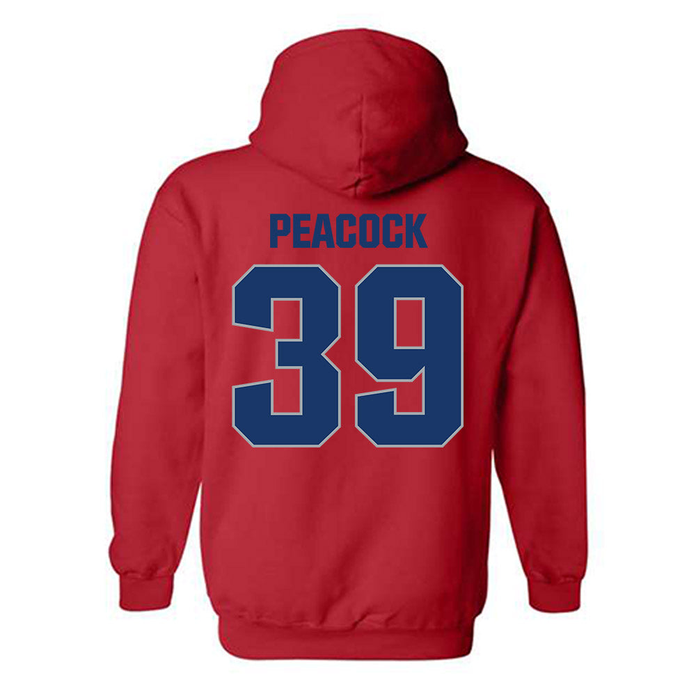 Francis Marion - NCAA Men's Soccer : Aedan Peacock - Hooded Sweatshirt-1