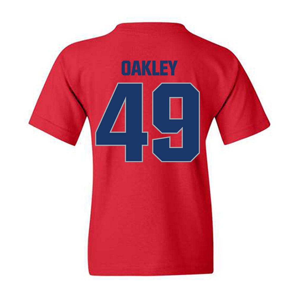 Francis Marion - NCAA Baseball : Caleb Oakley - Youth T-Shirt-1