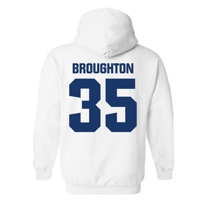 Francis Marion - NCAA Men's Basketball : Jaden Broughton - Hooded Sweatshirt-1