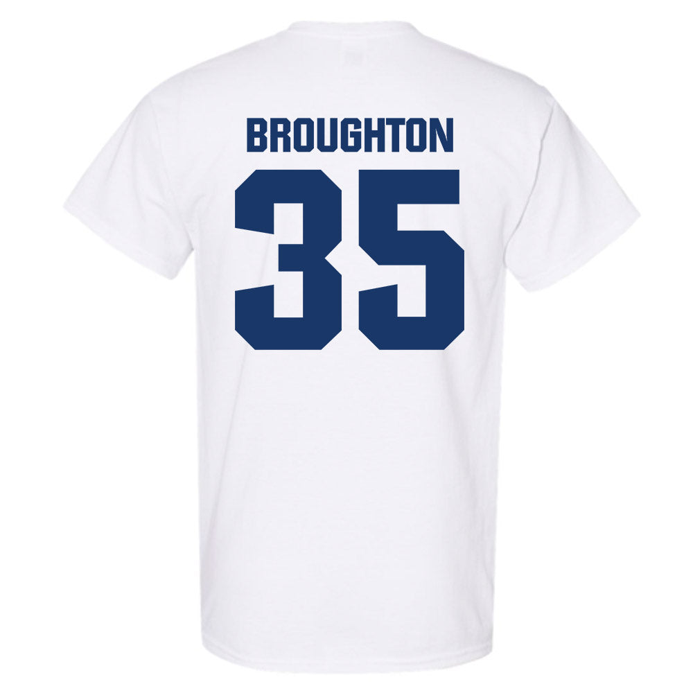Francis Marion - NCAA Men's Basketball : Jaden Broughton - T-Shirt-1