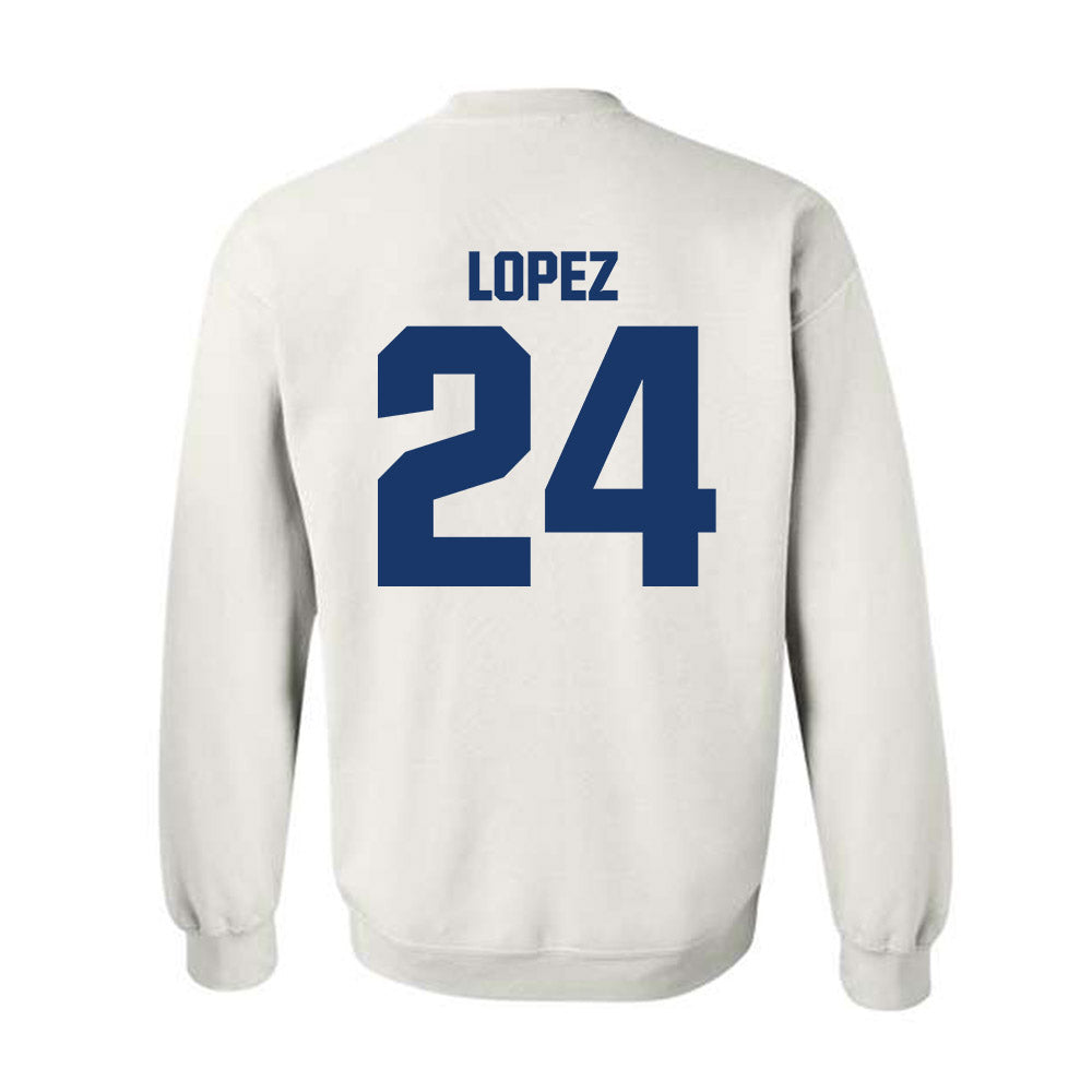 Francis Marion - NCAA Women's Soccer : Alena Lopez - Crewneck Sweatshirt-1