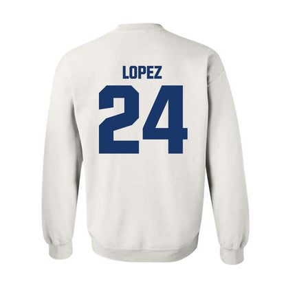 Francis Marion - NCAA Women's Soccer : Alena Lopez - Crewneck Sweatshirt-1