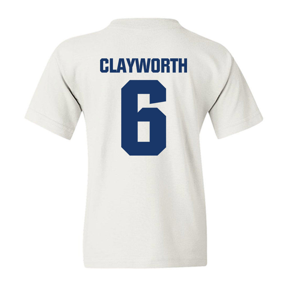 Francis Marion - NCAA Women's Volleyball : Kayla Clayworth - Youth T-Shirt-1