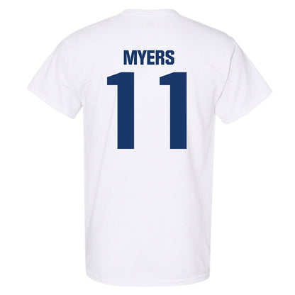 Francis Marion - NCAA Women's Basketball : Tyra Myers - T-Shirt-1