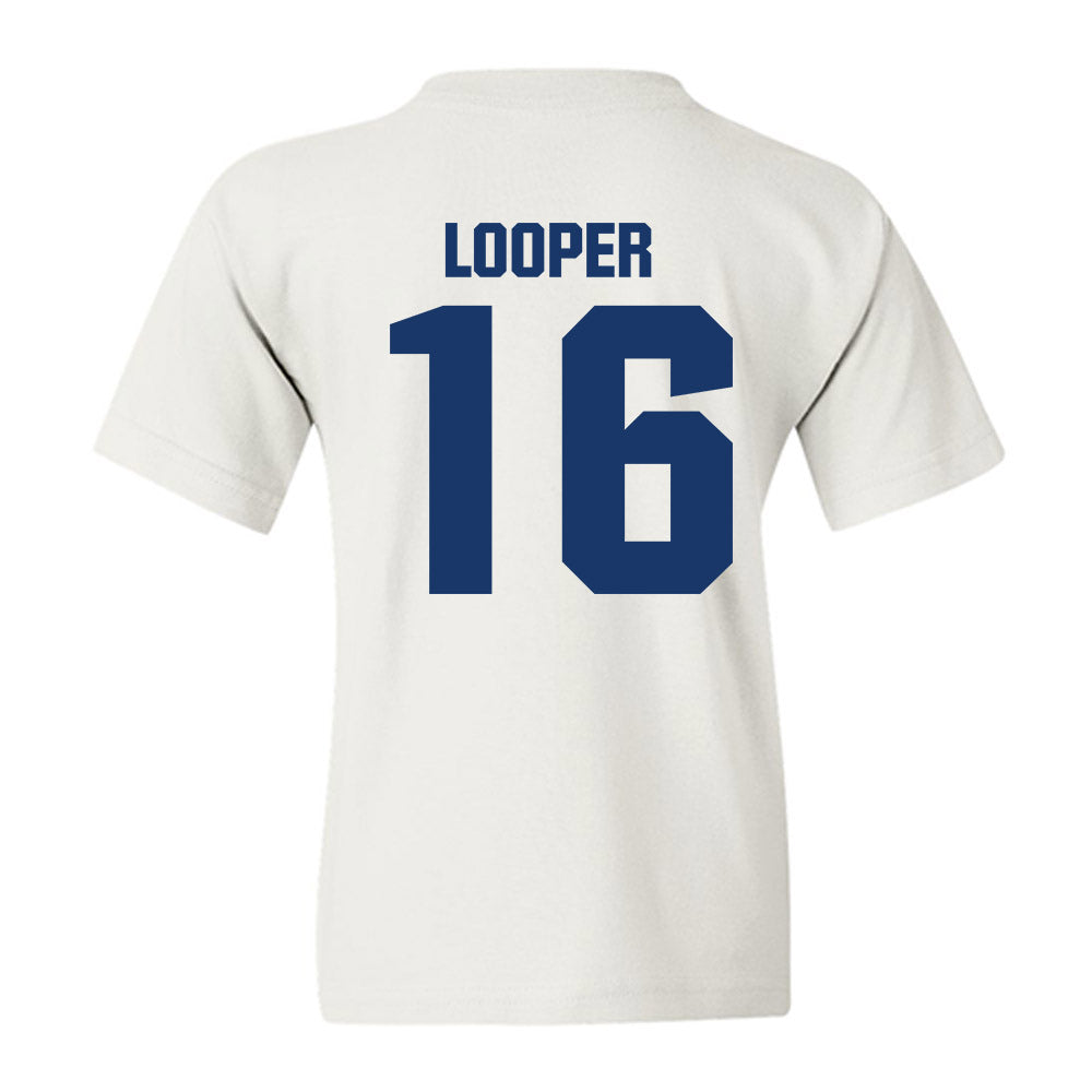 Francis Marion - NCAA Baseball : Hunter Looper - Youth T-Shirt-1