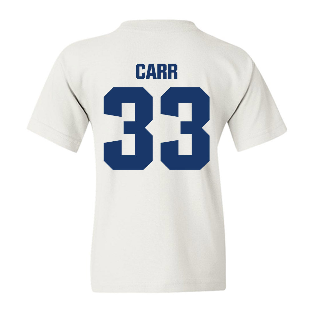 Francis Marion - NCAA Acrobatics & Tumbling : Janae Carr - Youth T-Shirt-1