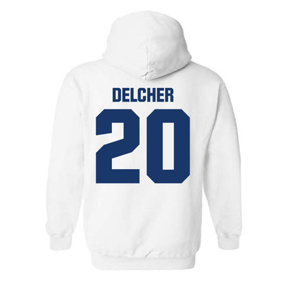 Francis Marion - NCAA Women's Volleyball : Andrea Delcher - Hooded Sweatshirt-1