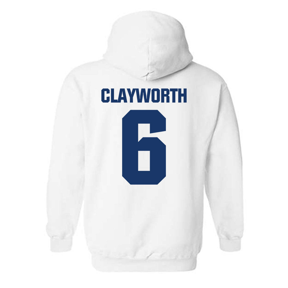 Francis Marion - NCAA Women's Volleyball : Kayla Clayworth - Hooded Sweatshirt-1