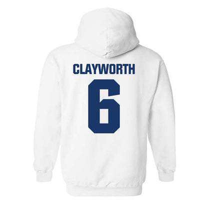 Francis Marion - NCAA Women's Volleyball : Kayla Clayworth - Hooded Sweatshirt-1