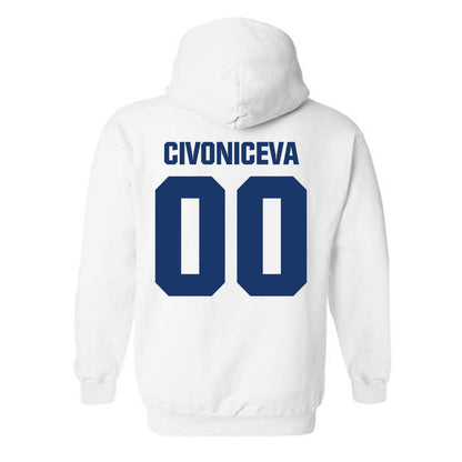 Francis Marion - NCAA Softball : Tallulah Civoniceva - Hooded Sweatshirt-1