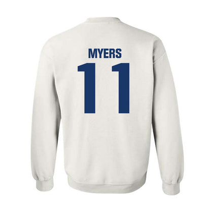 Francis Marion - NCAA Women's Basketball : Tyra Myers - Crewneck Sweatshirt-1