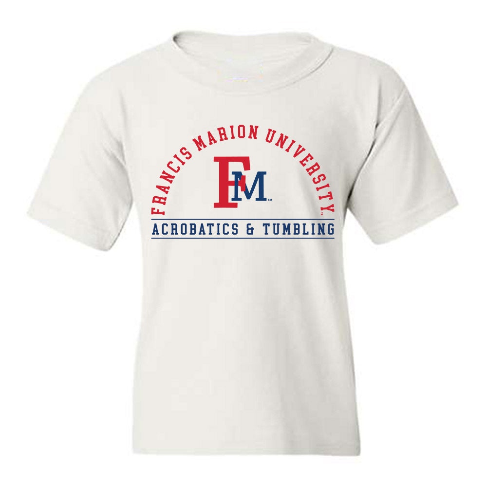 Francis Marion - NCAA Acrobatics & Tumbling : Megan Gibbons - Youth T-Shirt-0